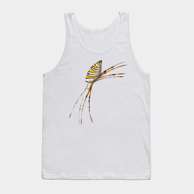 yellow black spider Tank Top by LizoLB
